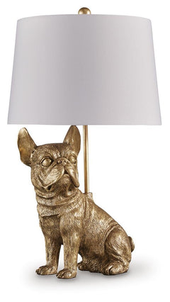 Wadeland French Bulldog Table Lamp by Ashley Furniture - view 2