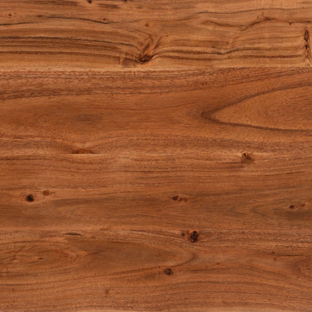 Lada Cabinet Walnut in walnut side view - solid acacia storage cabinet by Zuo - Whats New Furniture Portland OR