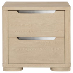 Ladera 2-drawer Nightstand Bedside Table Light Elm - What&