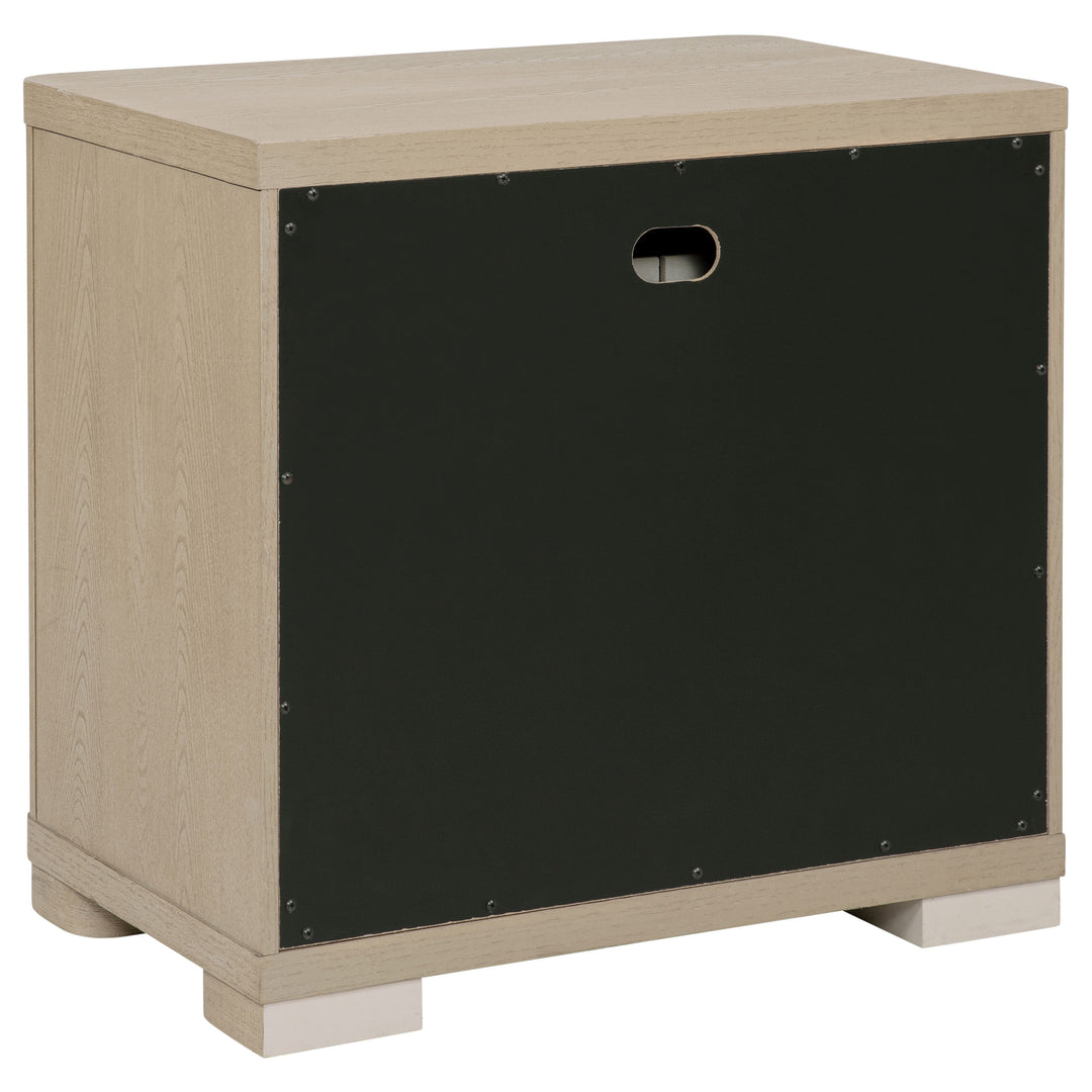 Ladera 2-drawer Nightstand Bedside Table Light Elm - What&
