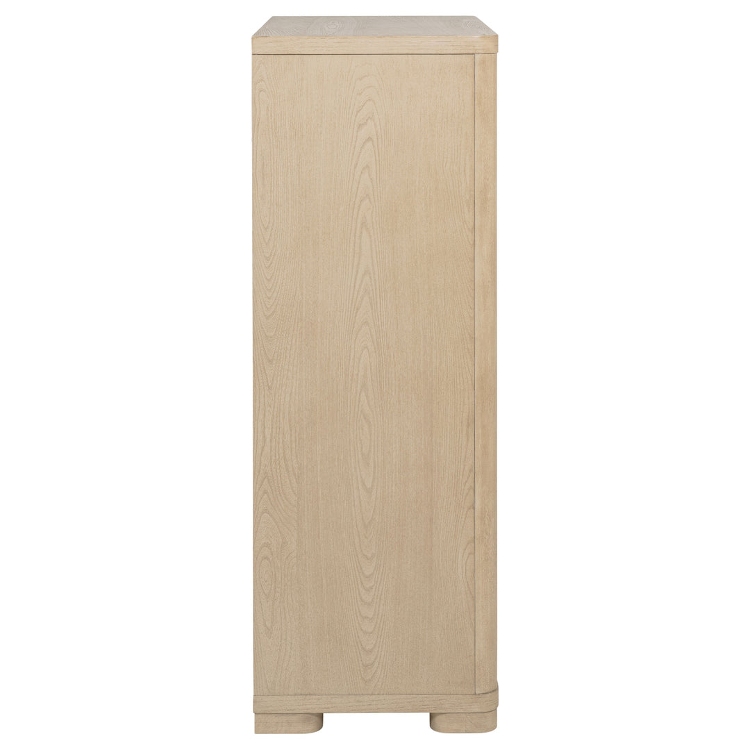 Ladera 5-drawer Bedroom Chest of Drawers Light Elm - What&