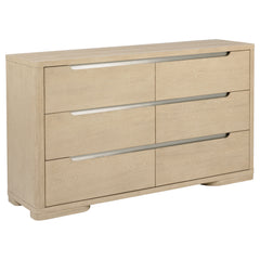 Ladera 6-drawer Bedroom Dresser Light Elm - What&