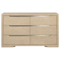 Ladera 6-drawer Bedroom Dresser Light Elm - What&
