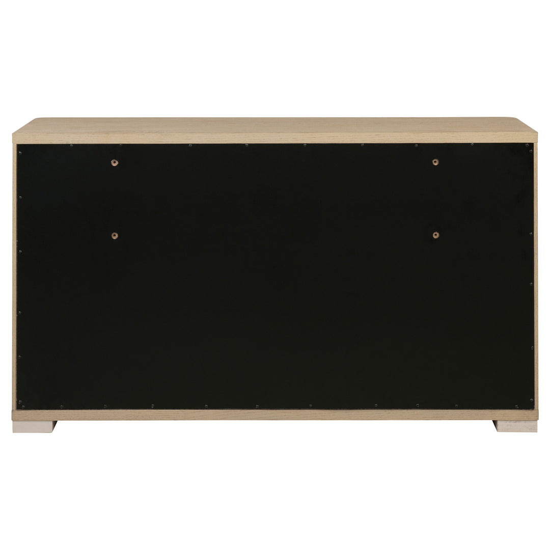 Ladera 6-drawer Bedroom Dresser Light Elm - What&