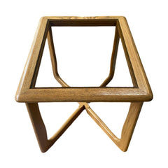 Glass - top Side Table - Whats New Furniture - Portland, Oregon