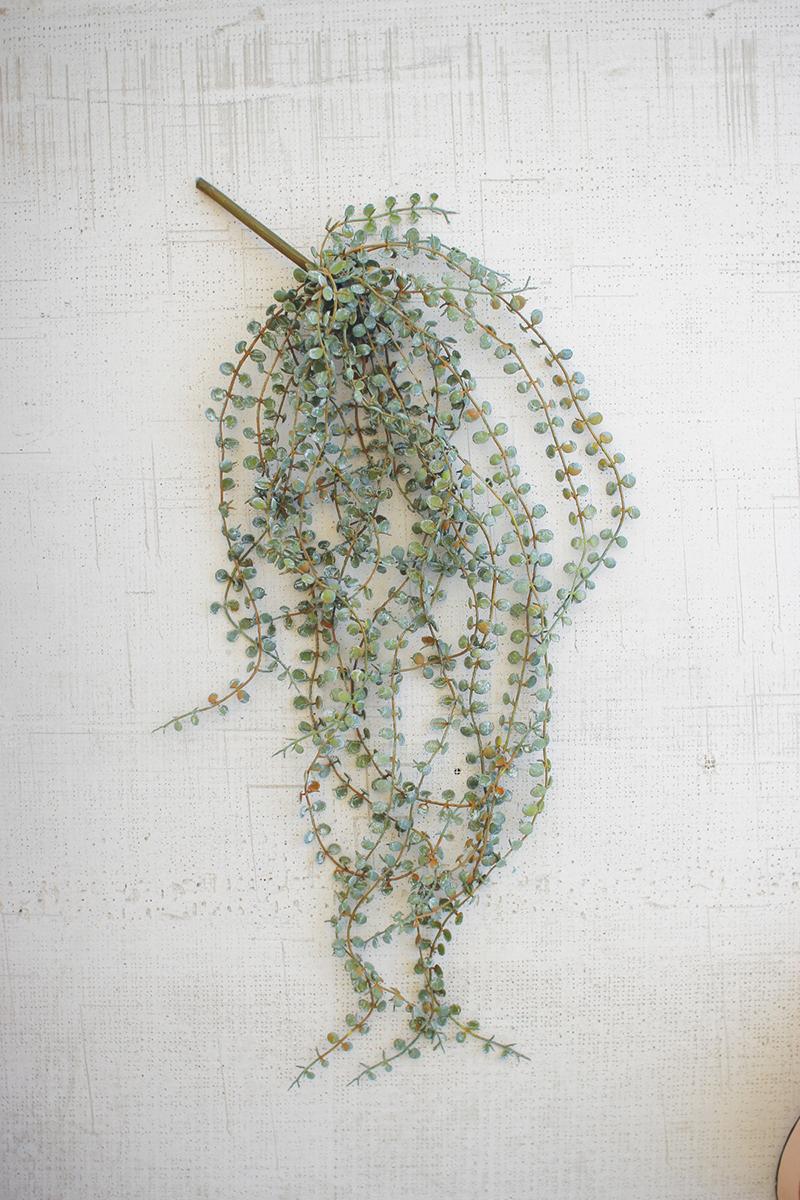 Large Hanging Faux Necklace Fern — view 2