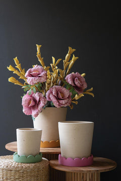 Large Scalloped Planter — What&