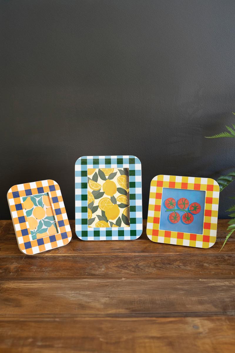 Large Wood Painted Frame — What&
