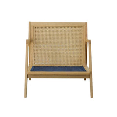 Las Vegas Lawrence Arm Chair in Tuscan Sun back and seat view - cane arm chair by LH Imports - Whats New Furniture Portland OR
