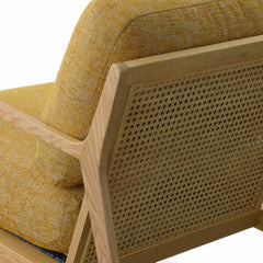 Las Vegas Lawrence Arm Chair in Tuscan Sun cane detail - cane arm chair by LH Imports - Whats New Furniture Portland OR