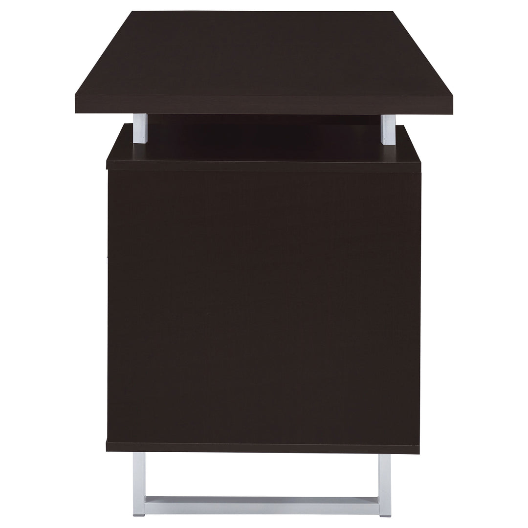 Lawtey 60-inch 2-drawer Office Computer Desk Cappuccino - What&