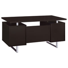 Lawtey 60-inch 2-drawer Office Computer Desk Cappuccino - What&