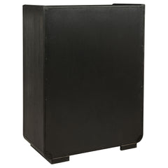 Leandro 5-drawer Bedroom Chest of Drawers Burnished Black - What&