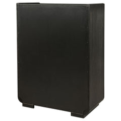 Leandro 5-drawer Bedroom Chest of Drawers Burnished Black - What&