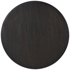 Leandro 60-inch Round Dining Table Burnished Black - What&