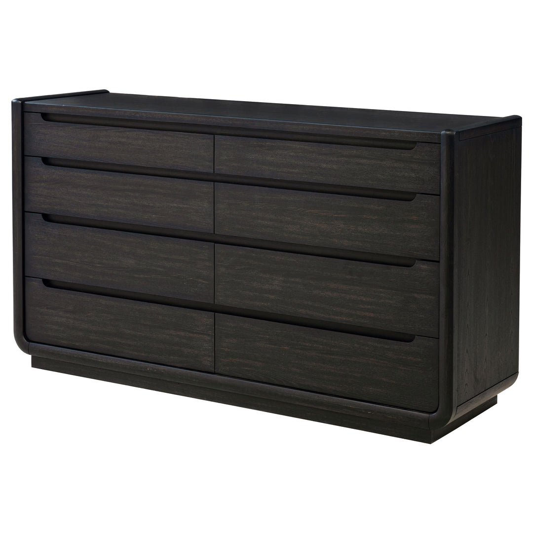 Leandro 8-drawer Bedroom Dresser Cabinet Burnished Black - What&
