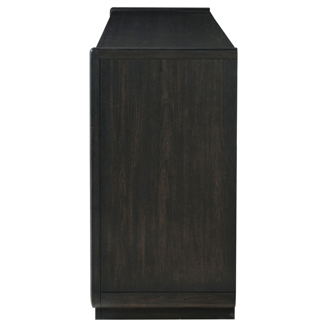 Leandro 8-drawer Bedroom Dresser Cabinet Burnished Black - What&