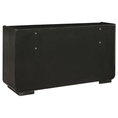 Leandro 8-drawer Bedroom Dresser Cabinet Burnished Black - What&