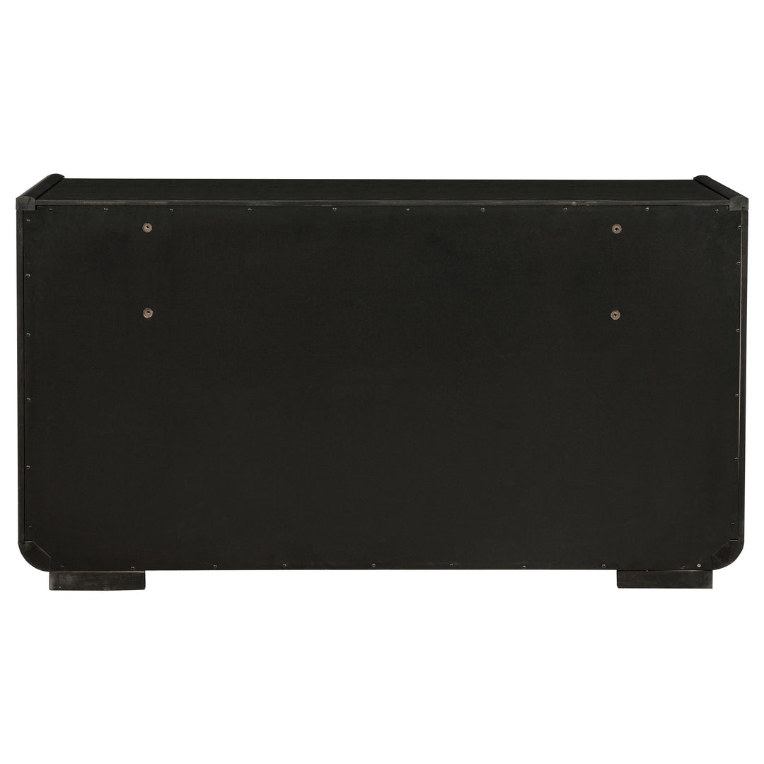 Leandro 8-drawer Bedroom Dresser Cabinet Burnished Black - What&