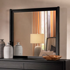 Leandro Dresser Mirror Burnished Black - What&