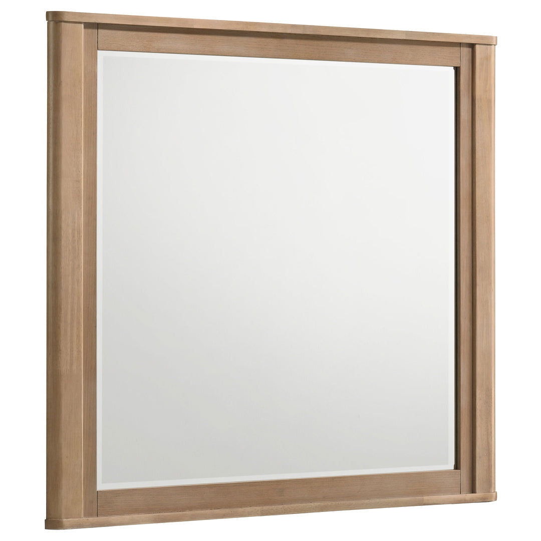 Leanne Dresser Mirror Light Oak - What&