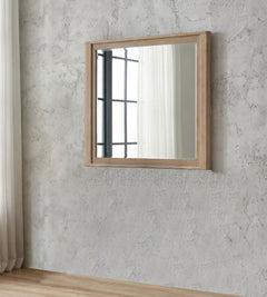 Leanne Dresser Mirror Light Oak - What&