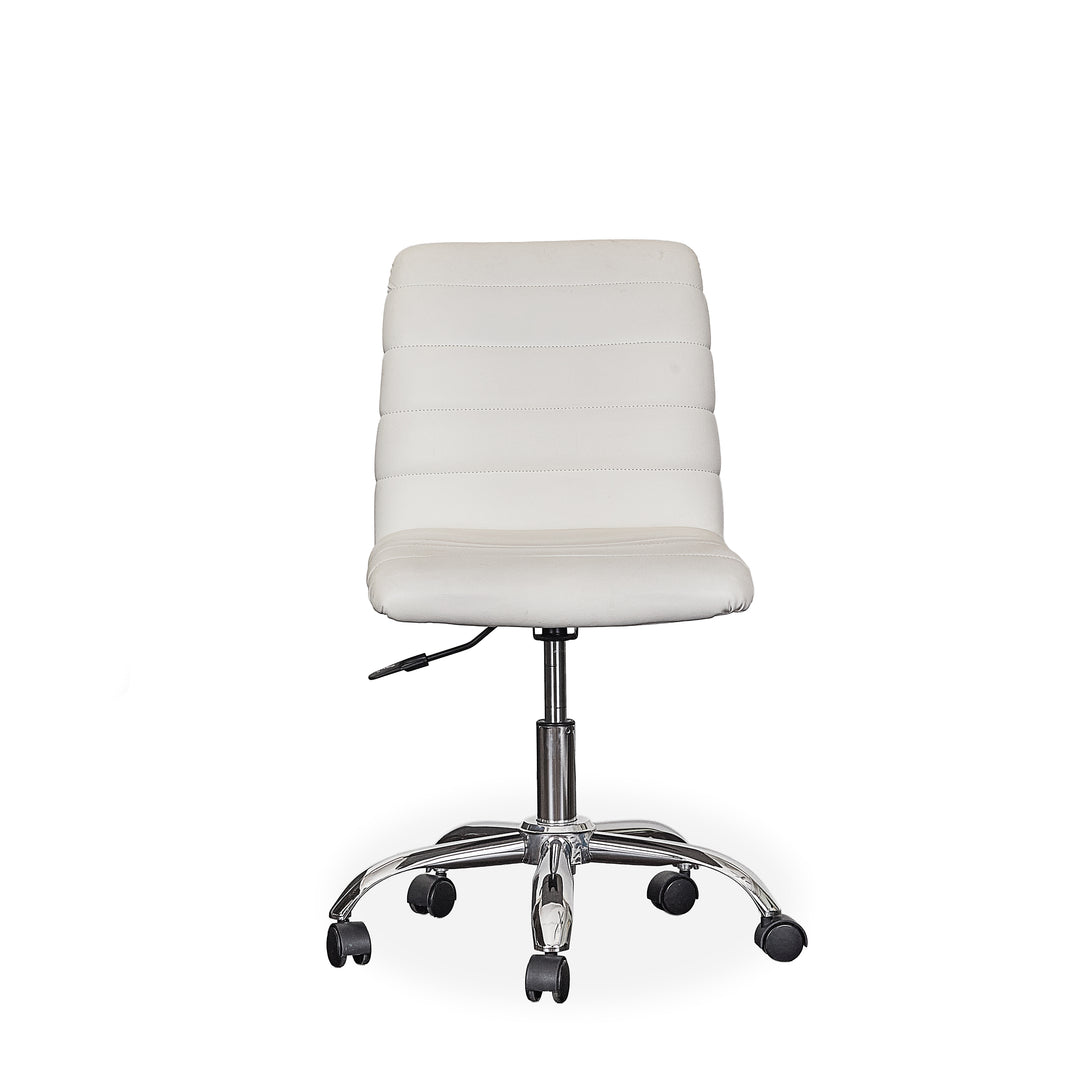 Leather Rolling Chair - Whats New Furniture - Portland, Oregon