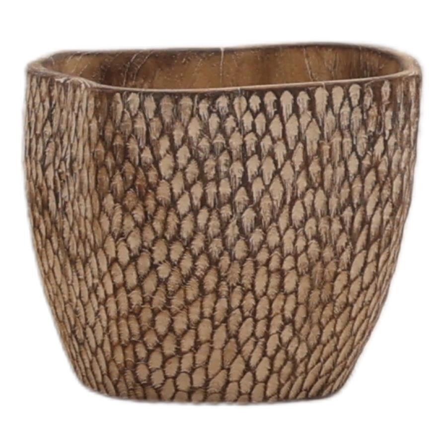 Levington Bowl Whitewash by Dovetail - product view