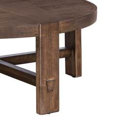 Abstract Coffee Table in Smoked Acacia - coffee table by LH Imports - Whats New Furniture Portland OR