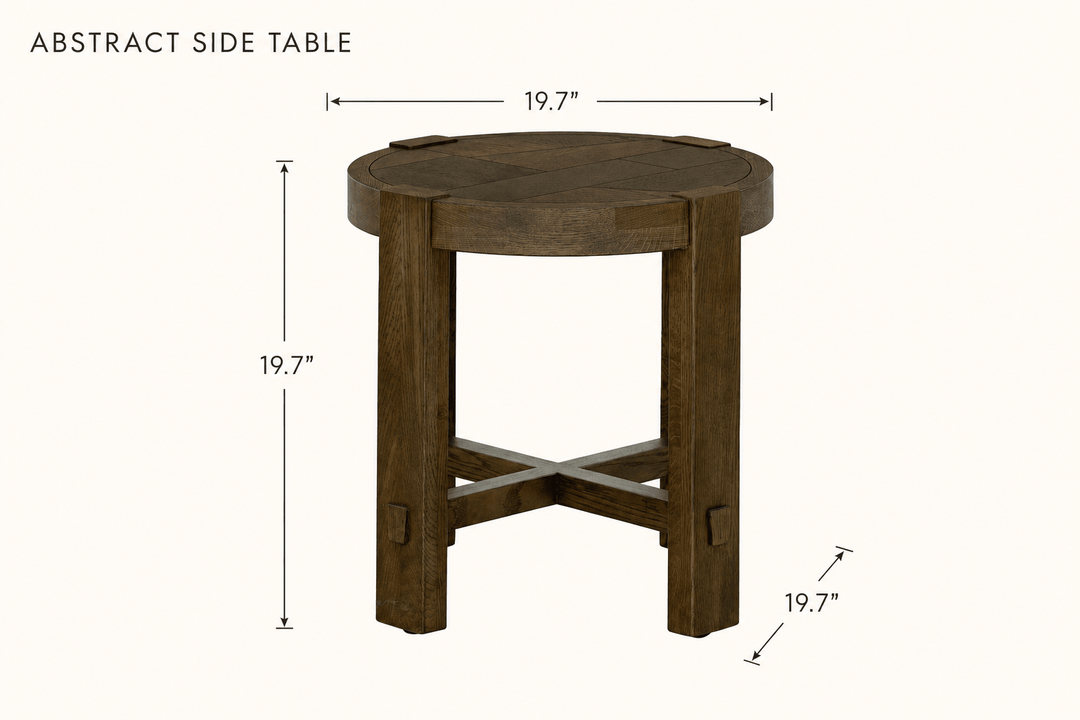 Abstract Side Table dimensions - What&