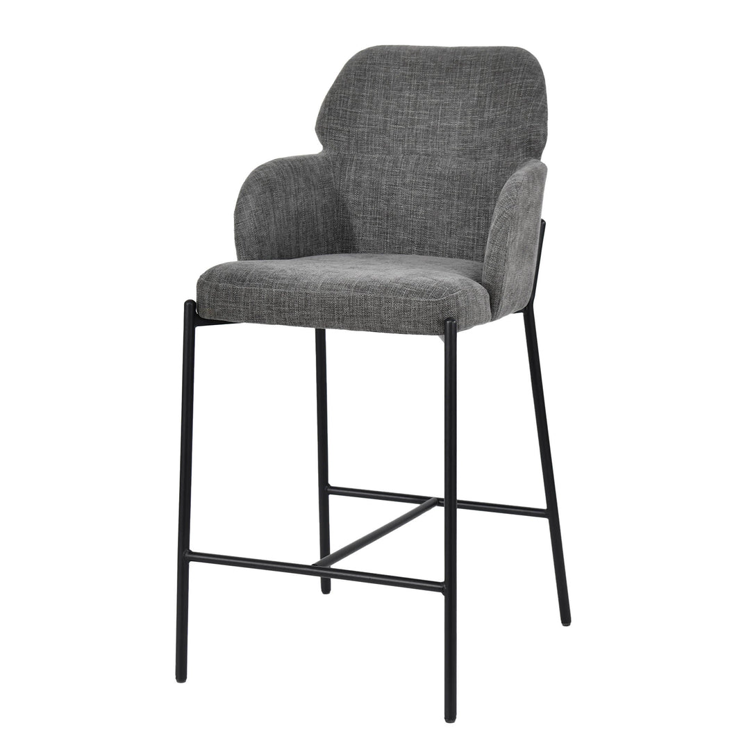 Allegra Counter Stool in Graphite - Whats New Furniture Portland
