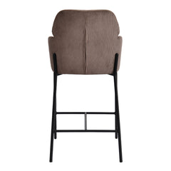 Allegra Counter Stool in Corduroy Brown - counter stool by LH Imports - Whats New Furniture Portland OR