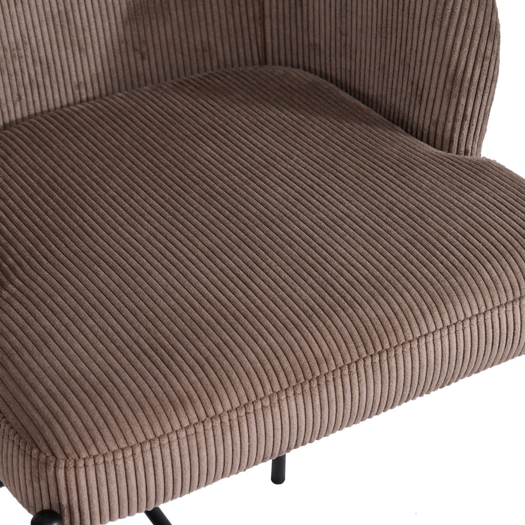 Allegra Counter Stool in Corduroy Brown - counter stool by LH Imports - Whats New Furniture Portland OR
