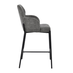 Allegra Counter Stool in Graphite - counter stool by LH Imports - Whats New Furniture Portland OR