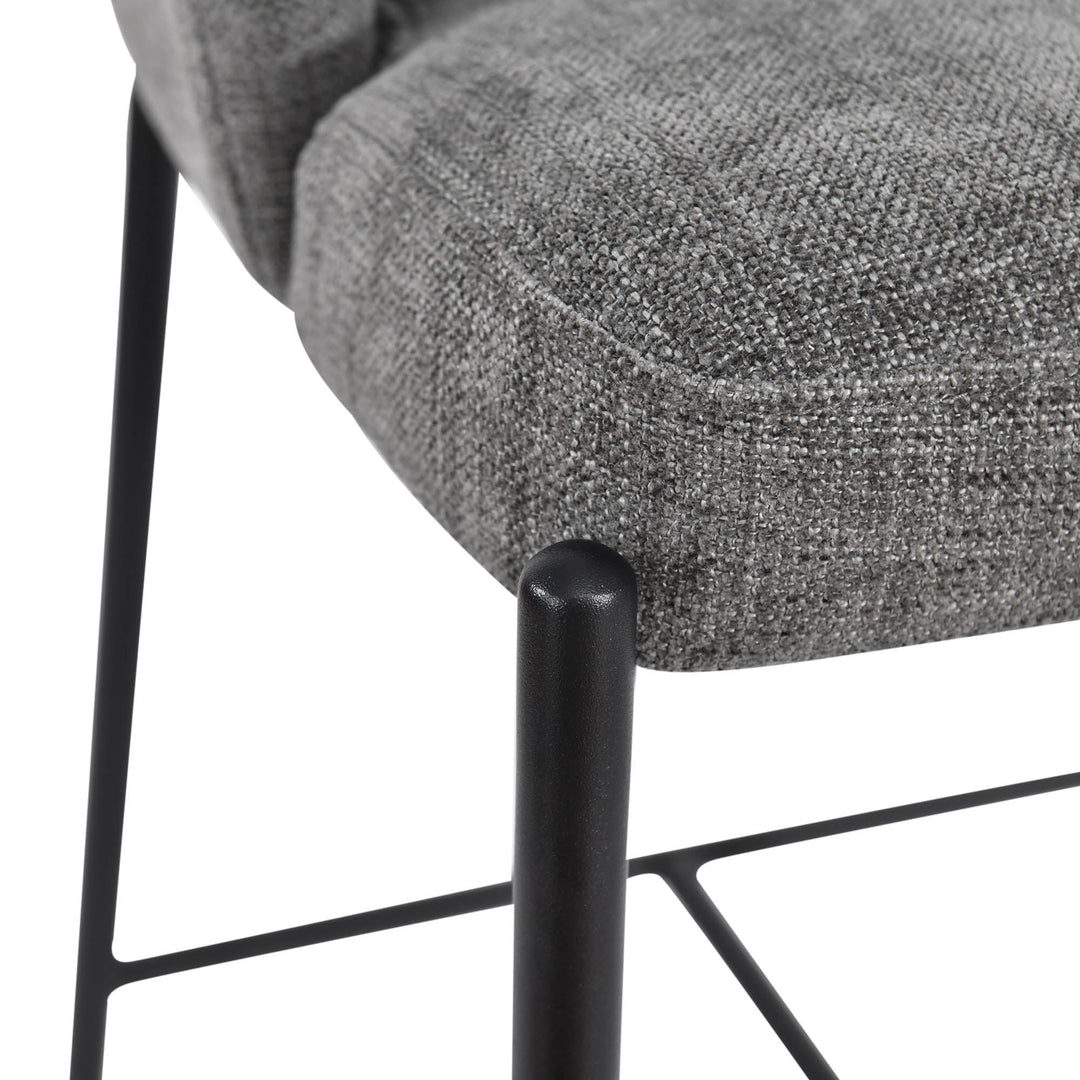 Allegra Counter Stool in Graphite - counter stool by LH Imports - Whats New Furniture Portland OR