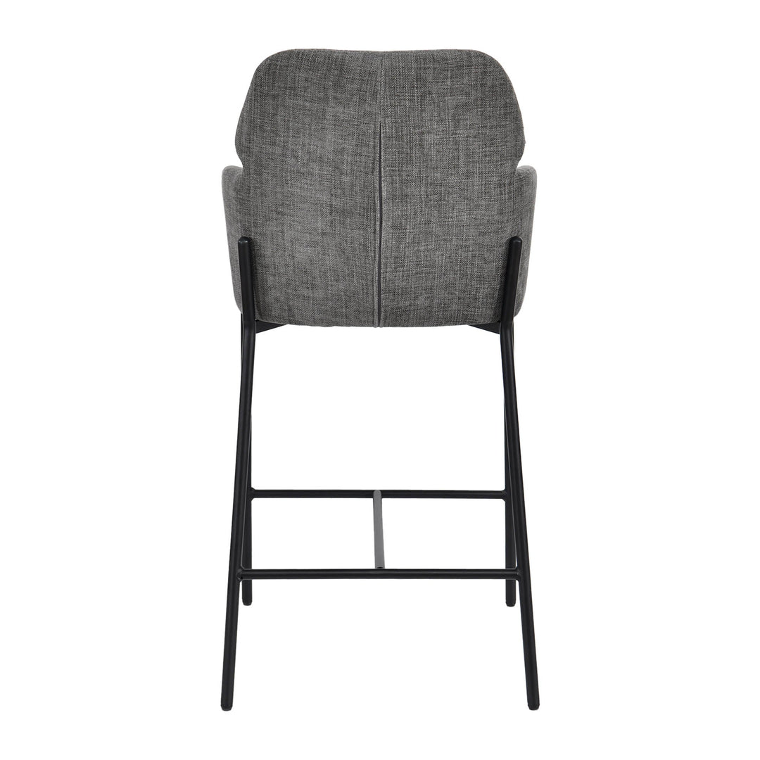 Allegra Counter Stool in Graphite - counter stool by LH Imports - Whats New Furniture Portland OR