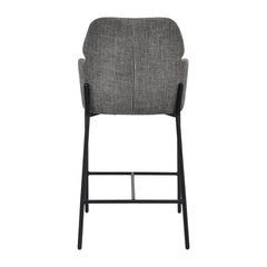 Allegra Counter Stool in Graphite - counter stool by LH Imports - Whats New Furniture Portland OR