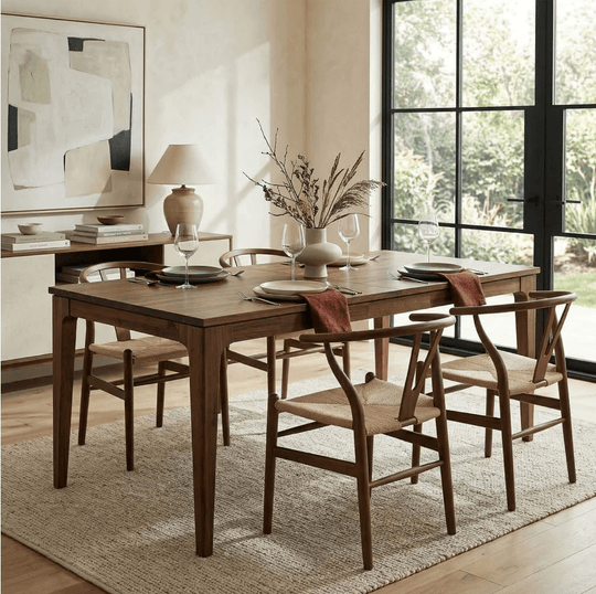 ALLURE EXTENSION DINING TABLE 71/102" - What&