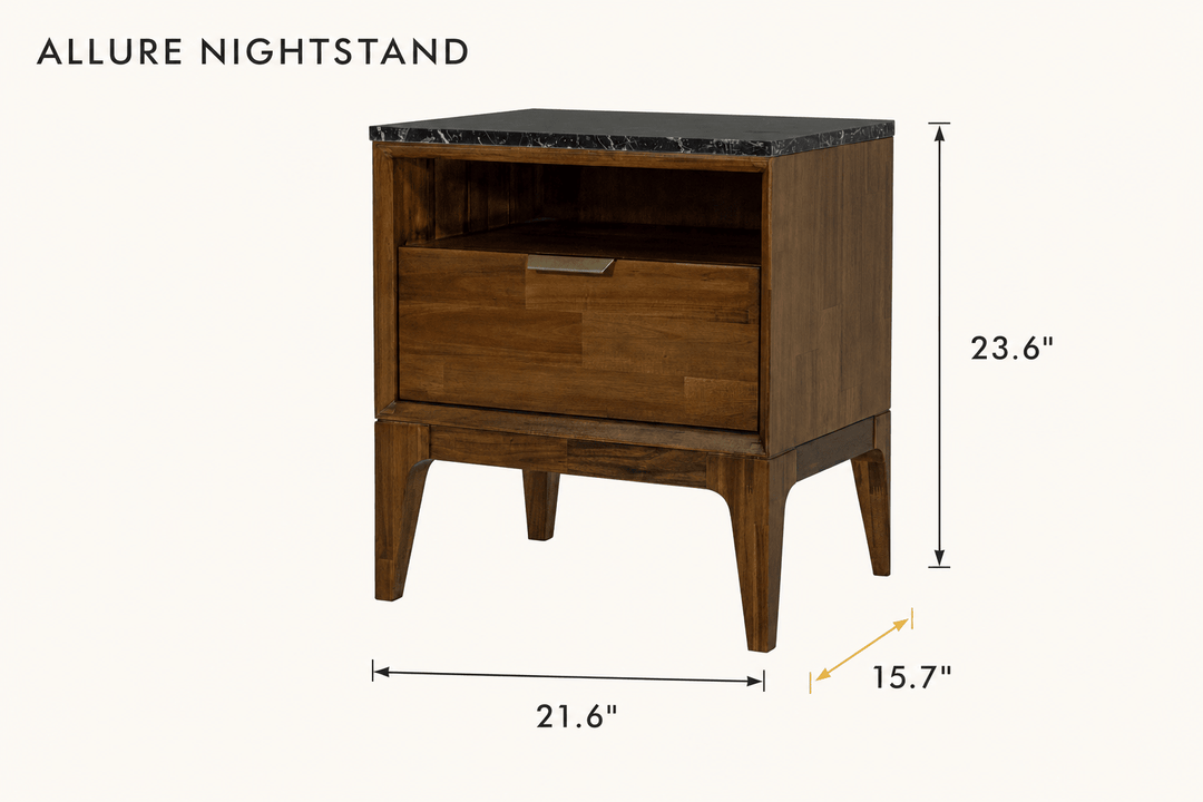 Allure Nightstand dimensions - What&
