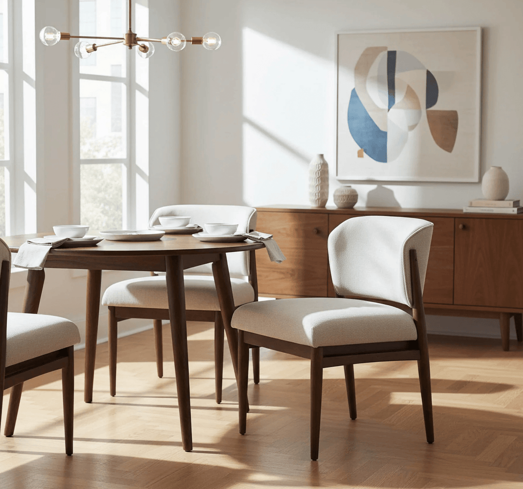 ATHENS DINING CHAIR - OLIVE CHENILLE - What&