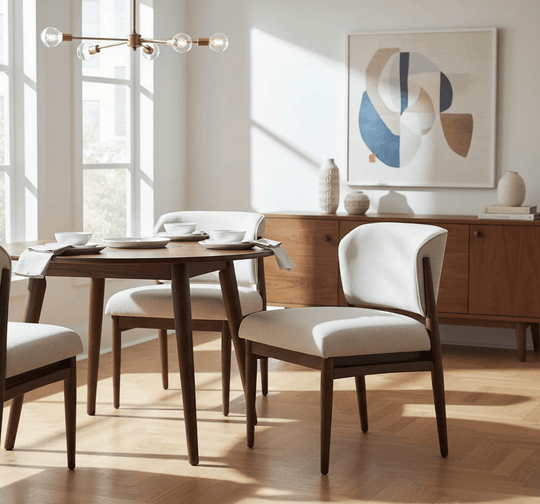 ATHENS DINING CHAIR - OLIVE CHENILLE - What&