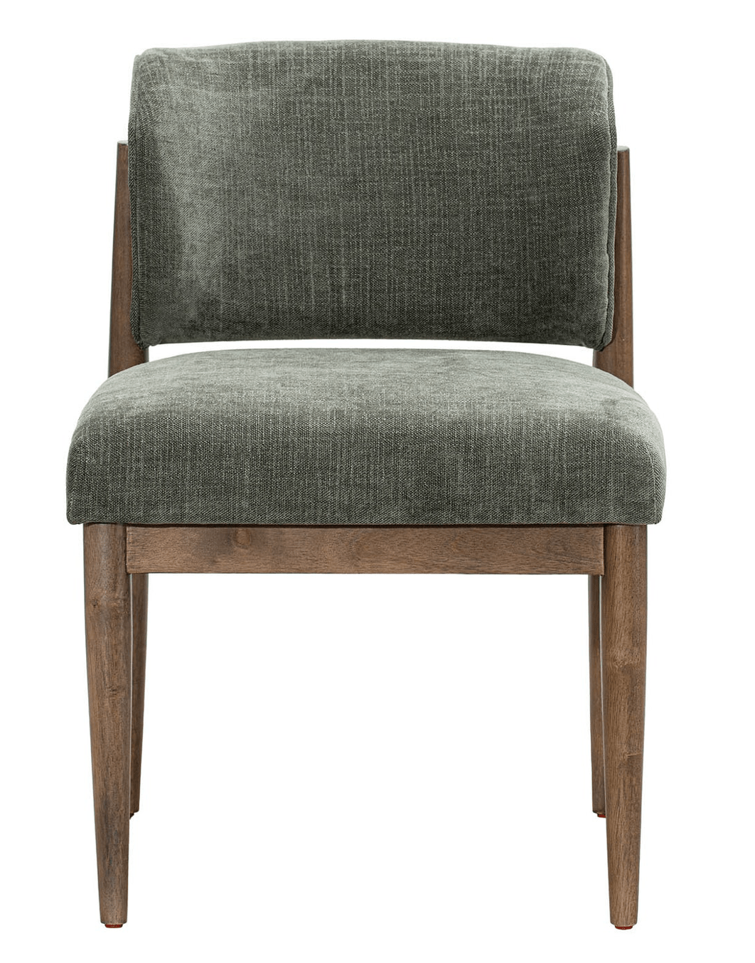 ATHENS DINING CHAIR - OLIVE CHENILLE - What&