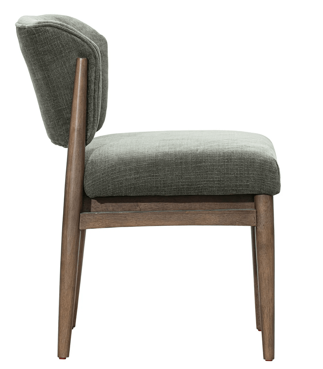 ATHENS DINING CHAIR - OLIVE CHENILLE - What&