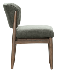 ATHENS DINING CHAIR - OLIVE CHENILLE - What&