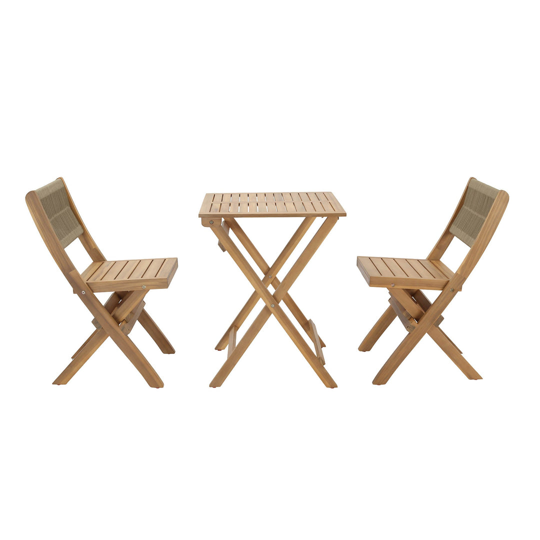 Balcony Outdoor Foldable Bistro Set - dining table by LH Imports - Whats New Furniture Portland OR