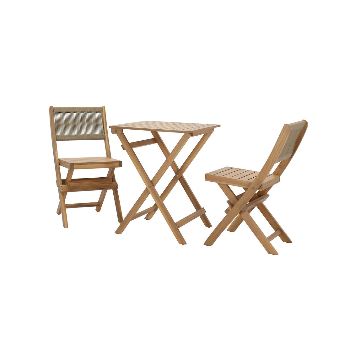 Balcony Outdoor Foldable Bistro Set - dining table by LH Imports - Whats New Furniture Portland OR