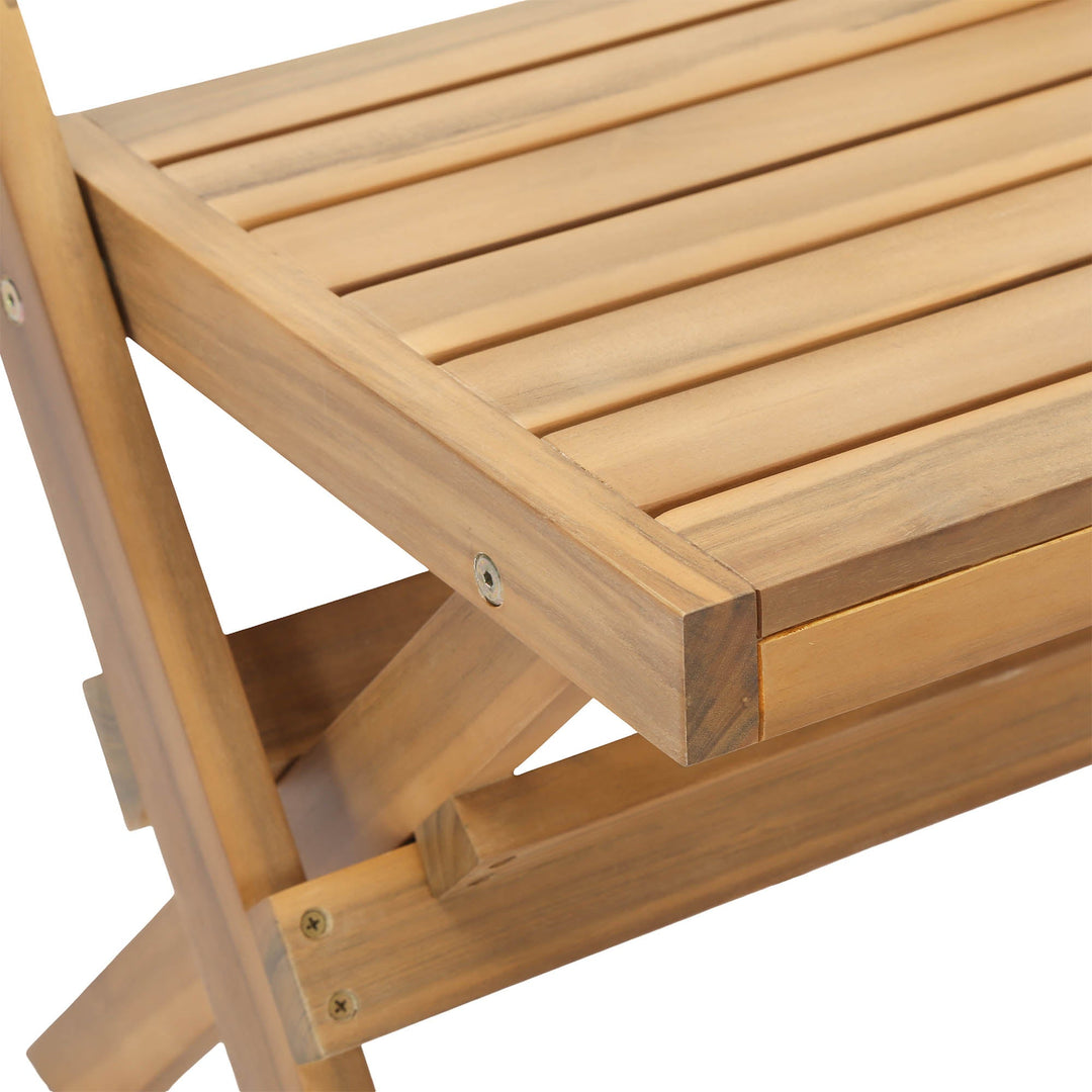 Balcony Outdoor Foldable Bistro Set - dining table by LH Imports - Whats New Furniture Portland OR