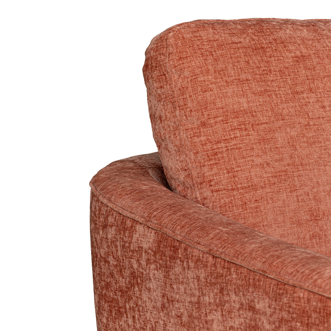 Baltimo Club Chair in Apricot Rose - accent chair by LH Imports - Whats New Furniture Portland OR