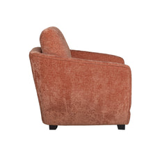 Baltimo Club Chair in Apricot Rose - accent chair by LH Imports - Whats New Furniture Portland OR