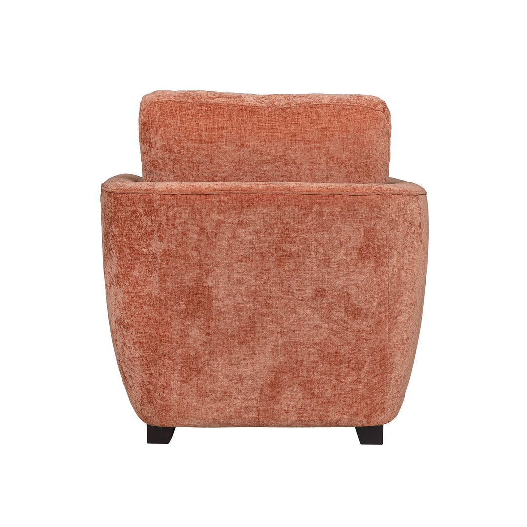 Baltimo Club Chair in Apricot Rose - accent chair by LH Imports - Whats New Furniture Portland OR